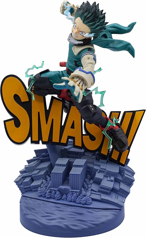 IZUKO MIDORIYA DEKU DIORAMA SMASH MY HERO ACADEMIA DIORAMATIC THE BRUSH BANPRESTO 100% ORIGINAL LACRADO